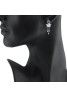 Lootkabazaar Korean Made Swarovski Drop Earring For Women (KHMSSJDES111807)